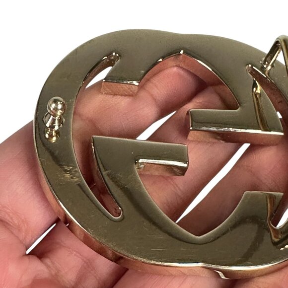 Gucci GG Gold Belt Buckle Only - Picture 7 of 11